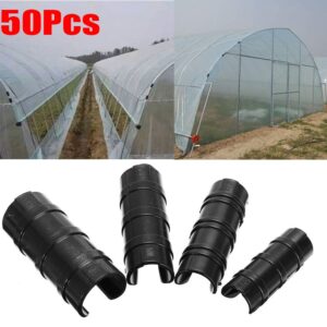 50pcs Shade Sails Clamp Greenhouse Frame Pipe