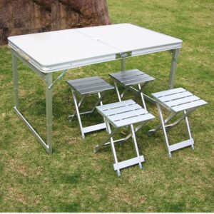 Camping Table Portable Folding Table with4 Chairs