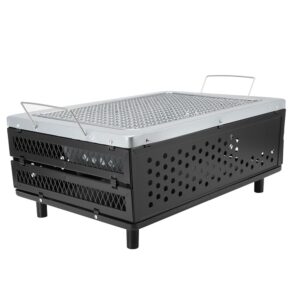 Japanese Ceramic Hibachi BBQ Table Grill Yakitori Barbecue Charcoal Grill 40CM