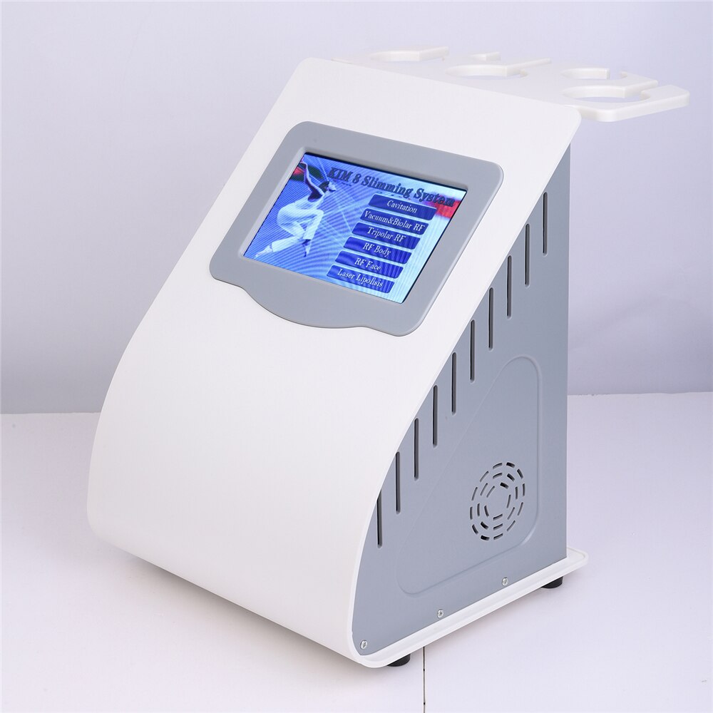 6 In 1 40K Ultrasonic Cavitation Vacuum Radio Frequency Laser 8 Pads Lipo Laser Slimming Machine for Home Use - Image 2