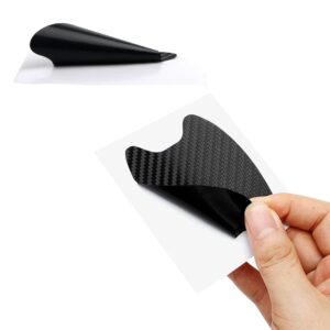 Alternative view of 4X 3D Car Door Sticker Carbon Fiber Scratches Resistant Cover Auto Handle Protection Film Exterior Styling Accessories styling